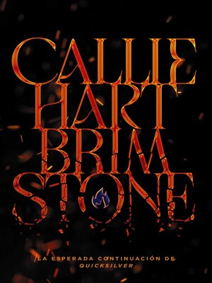 cover image of Brimstone